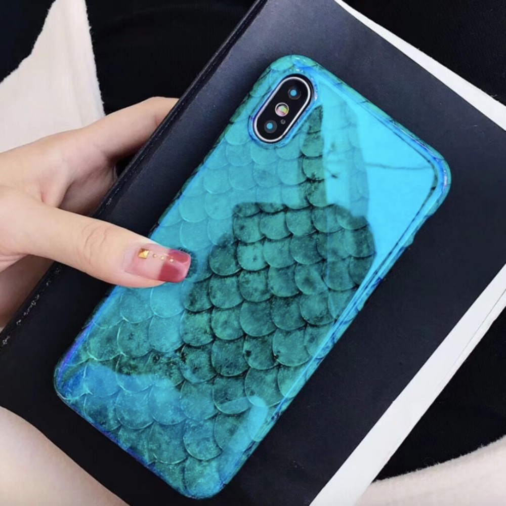 🧜‍♀️Mermaid Holographic iPhone case